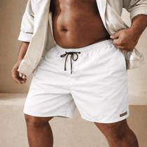 Short Plus Tactel Cor:BrancoTamanho:G6