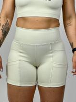 Short Pocket White para Treinos e Atividades Físicas