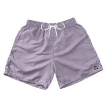 Short Praia Bermuda Mauricinho Roxo Claro Neon