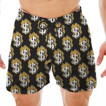 Short Praia Masculino Para Academia Treino Corrida Estampado