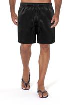 Short Praia Mauricinho Masculina Preta Com Cordão Preto