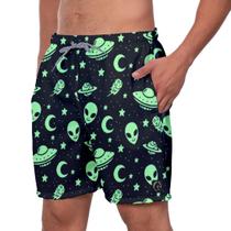 Short Praia Premium Masculino Academia Fitness Caminhada Space