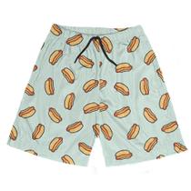 Short Praia Shorts Banho Bermuda Verão Cachorro Quente Hot Dog Cartoon Comida Food 197 Short Praia Shorts Banho Bermuda Verão Cachorro Quente Hot Dog Cartoon Comida Food 197