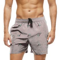 Short Praia Shorts Banho Bermuda Verão Cartas Espadilha Jogo 1475 Short Praia Shorts Banho Bermuda Verão Cartas Espadilha Jogo 1475