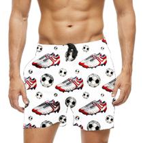 Short Praia Shorts Banho Bermuda Verão Chuteira Bolas Futebol Sport 1141