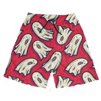Short Praia Shorts Banho Bermuda Verão Fantasmas Cartoon Medo 107 Short Praia Shorts Banho Bermuda Verão Fantasmas Cartoon Medo 107