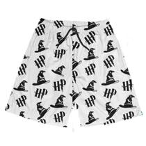 Short Praia Shorts Banho Bermuda Verão Hp Bruxo Magia Cartoon 260 Short Praia Shorts Banho Bermuda Verão Hp Bruxo Magia Cartoon 260