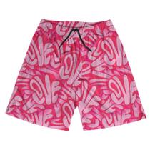 Short Praia Shorts Banho Bermuda Verão Love Amor Rosa 82 Short Praia Shorts Banho Bermuda Verão Love Amor Rosa 82