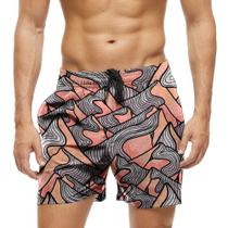 Short Praia Shorts Banho Bermuda Verão Montanhas Arte 676 Short Praia Shorts Banho Bermuda Verão Montanhas Arte 676