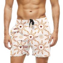 Short Praia Shorts Banho Bermuda Verão Sol Arte Sun Olho 1362 Short Praia Shorts Banho Bermuda Verão Sol Arte Sun Olho 1362