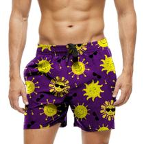 Short Praia Shorts Banho Bermuda Verão Sol Óculos Verão 1346 Short Praia Shorts Banho Bermuda Verão Sol Óculos Verão 1346
