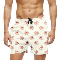 Short Praia Shorts Banho Bermuda Verão Sol Sun Cartoon Joy 1697