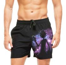 Short Praia Shorts Banho Rick And Morty Psicodélico 645