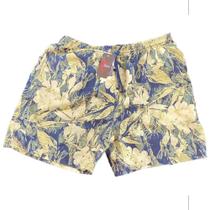 Short Praia Tactel Estampado Com Bolso Na Lateral