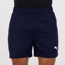 Short Puma Active Woven 5 Azul Marinho