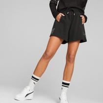 Short Puma Power ColorBlock High-Waist Feminino
