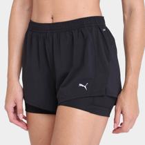 Short Puma Run Velocity 2 in 1 Feminino