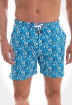Short red feather swim ethnic beers masculino