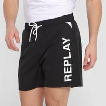 Short Replay Estampado Masculino