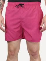 Short Reserva Masculino Beachwear Basico Textura Rosa