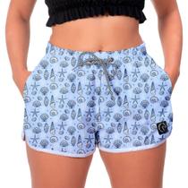 Short Resistente Confortável Feminino Moda Praia Academia