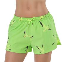 Short Running Feminino Estampado Com Sunga Interna Short Running Feminino Estampado Com Sunga Interna