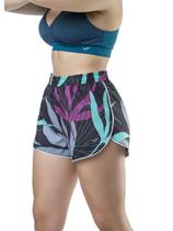 Short Running Microfibra c/ Estampa Digital- Running e Beach - Preto/Verde Tamanho:GCor:Preto/Verde Short Running Microfibra c/ Estampa Digital- Running e Beach - Preto/Verde Tamanho:GCor:Preto/Verde