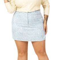 Short Saia Alfaiataria Plus Size