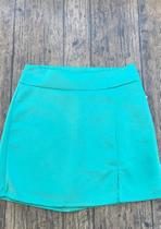 Short Saia Azul Tamanho M