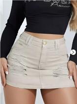 Short Saia Color Empina Bumbum Pit Bull Jeans 84098