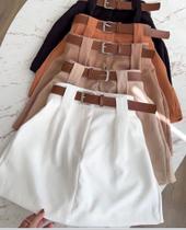 SHORT SAIA com cinto feminino