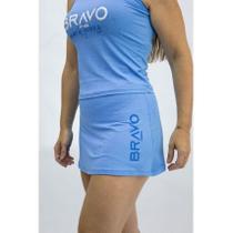 Short Saia Dry Cool Beach Tennis Azul Bebê Short Saia Dry Cool Beach Tennis Azul Bebê