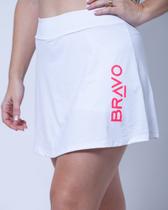Short Saia Dry Cool Beach Tennis Branco Short Saia Dry Cool Beach Tennis Branco