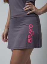 Short Saia Dry Cool Beach Tennis Cinza Short Saia Dry Cool Beach Tennis Cinza
