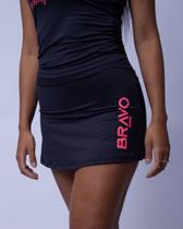 Short Saia Dry Cool Beach Tennis Preto Short Saia Dry Cool Beach Tennis Preto
