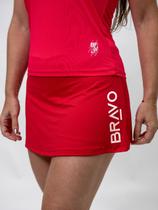 Short Saia Dry Cool Beach Tennis Vermelho Short Saia Dry Cool Beach Tennis Vermelho