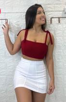 Short saia em bengaline