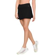 Short Saia Embutida Microfibra Sem Transparência Leg Legging Moda Evangélica Bermuda Fitness Academia Beach Tennis