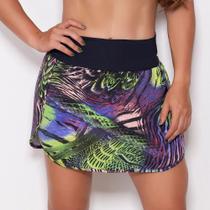 Short Saia Estampado Academia Fitness P/M/G/GG