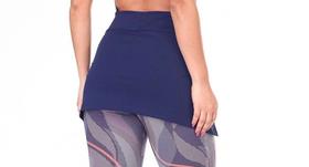 Short Saia Feminino Suplex Fitness Academia Tapa Bumbum