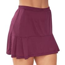 Short Saia Fitness Delrio 690122 Esportivo Corrida Tênis Diva Fresh Secagem Rápida
