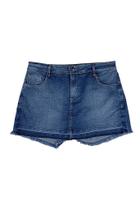 Short Saia Flavia Jeans Manifesto - Estilo Casual e Moderno