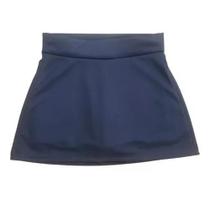 Short Saia Helanca Liso Infantil Escolar