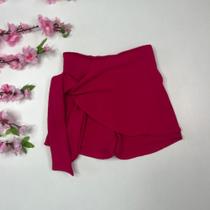 Short Saia Infantil Lançamento Verão Blogueirinha Mini Diva
