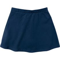Short Saia Infantil Menina Azul Marinho Básico Dia a Dia Feminino Escolar Uniforme Verão Passeio - Malwee Short Saia Infantil Menina Azul Marinho Básico Dia a Dia Feminino Escolar Uniforme Verão Passeio - Malwee