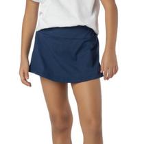 Short Saia Infantil Menina Suplex Marinho Conforto Academia Short Saia Infantil Menina Suplex Marinho Conforto Academia