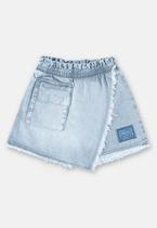 Short Saia Jeans Infantil Menina Up Baby