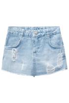 Short Saia Jeans Vic&Vicky