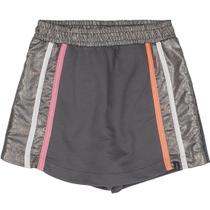 Short Saia Moletom Chumbo I Am Authoria