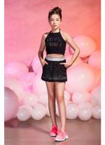 Short Saia Moletom Chuva Cristais Perfumaria Short Saia Moletom Chuva Cristais Perfumaria